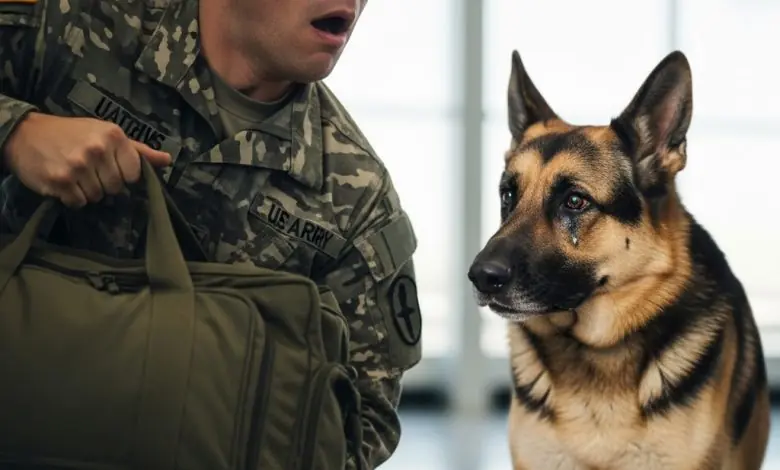 “Soldier, He’s Been Standing Up Every Time the Door Opens… Like He’s Waiting for Someone Only He Remembers.”