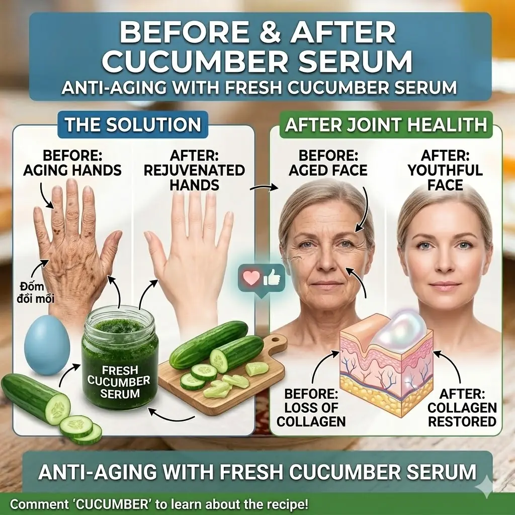 Top 5 Cucumber Beauty Secrets: How This Simple Ingredient Helps Fade Wrinkles and Dark Spots Naturally