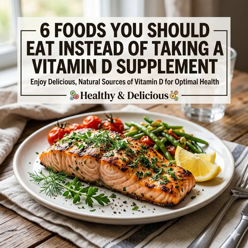 6 Foods You Should Eat Instead of Taking a Vitamin D Supplement