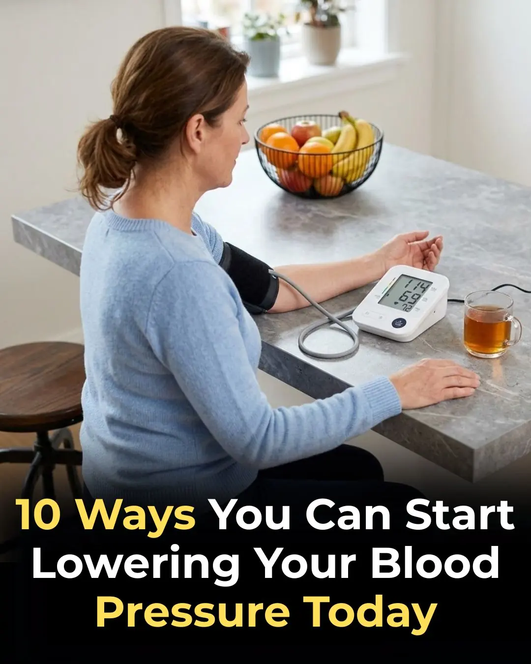 10 Ways To Lower Your Blood Pressure Naturally