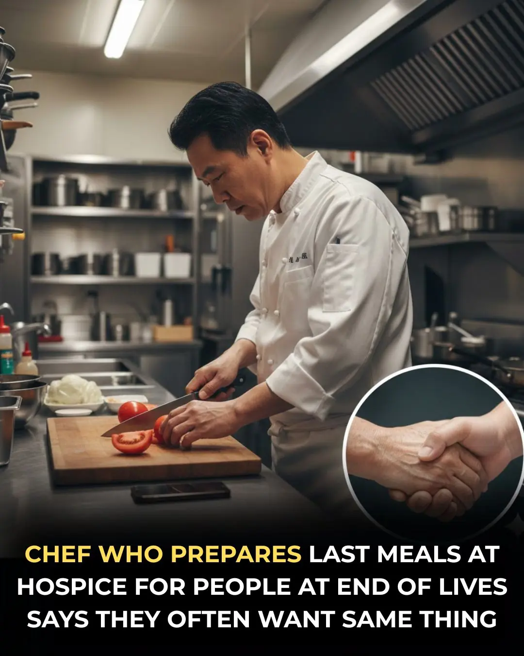 Hospice chef reveals the one comfort food most people ask for before they die