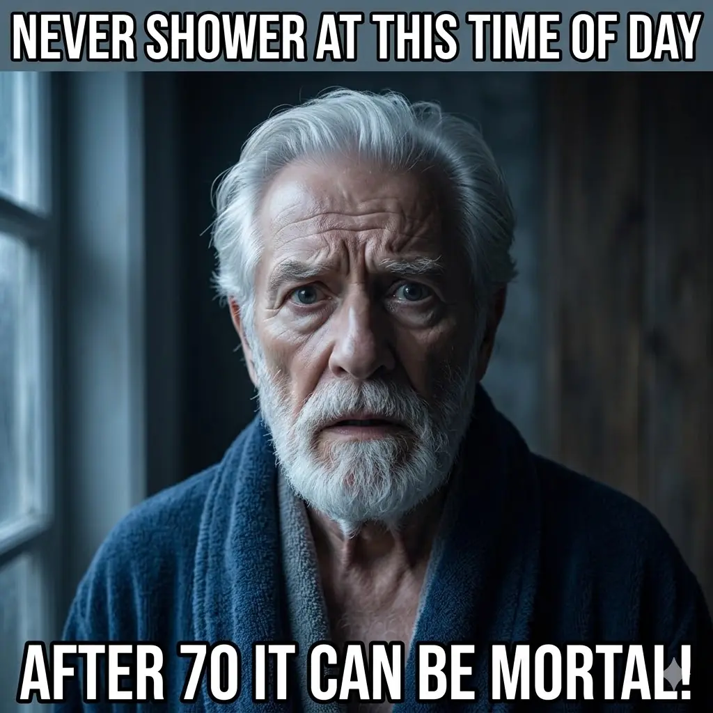 🚿 The Hidden Risks of Showering at the Wrong Time — What Every Senior (and Caregiver) Should Know