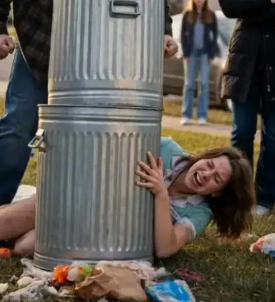 He dragged me across the driveway by my hair because I blocked my sister’s car, then kicked me into the trash can and laughed