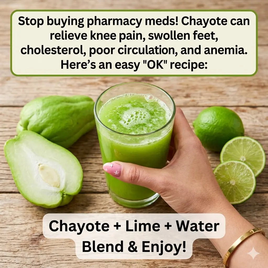 Chayote: Natural Support for Circulation, Joint Comfort, and Healthy Blood Levels