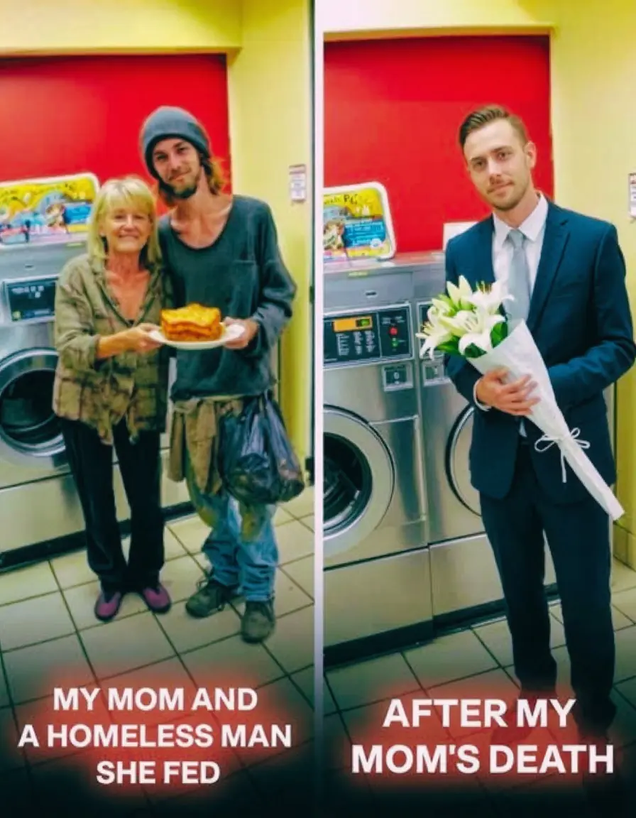 Every Christmas, My Mom Fed a Homeless Man at Our Local Laundromat – but This Year, Seeing Him Changed Everything