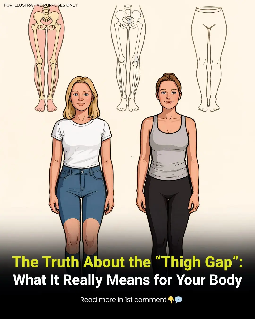 The Truth About the “Thigh Gap”: What Science Really Says