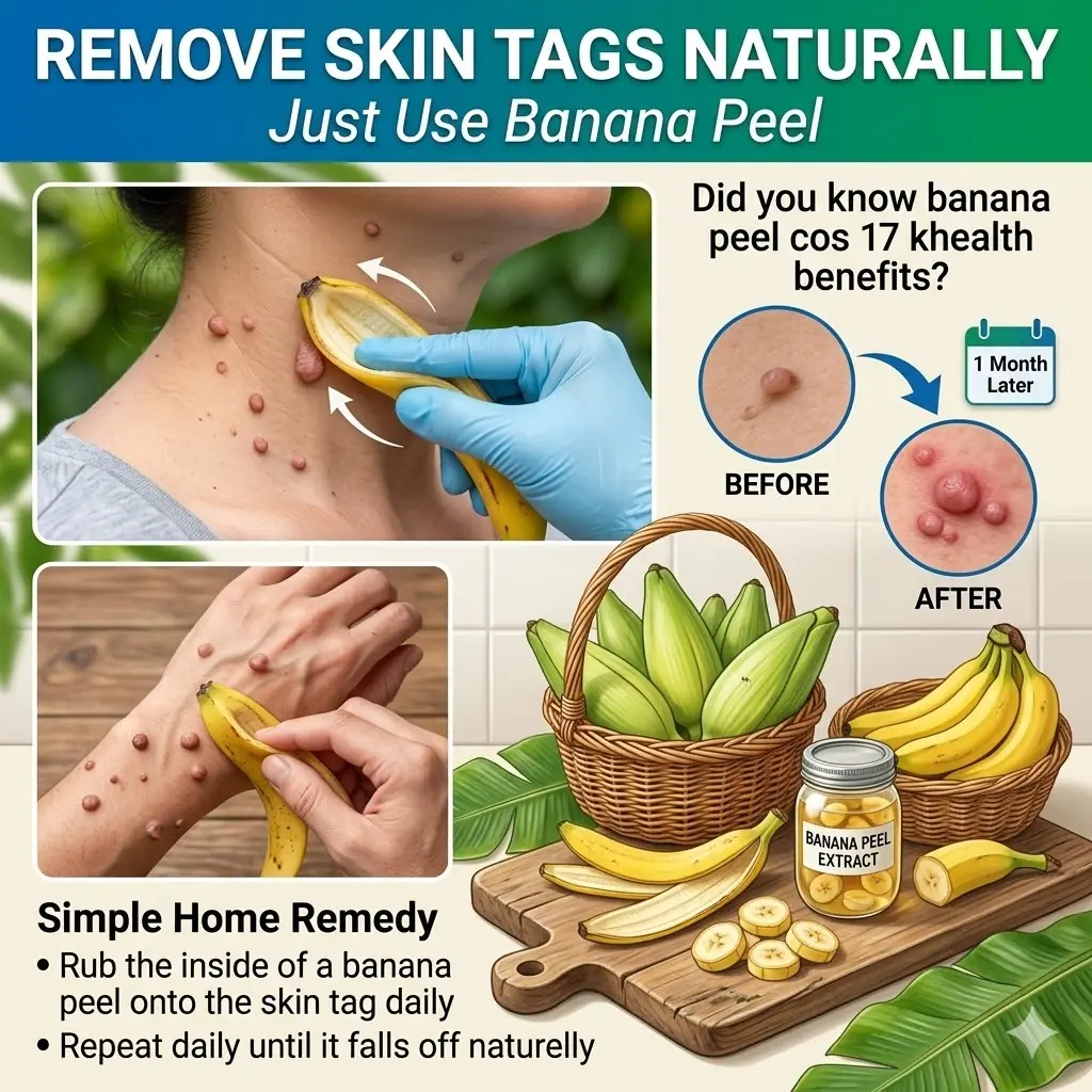 Banana Peel and Natural Ingredients for Wart Care: A Gentle Home Approach