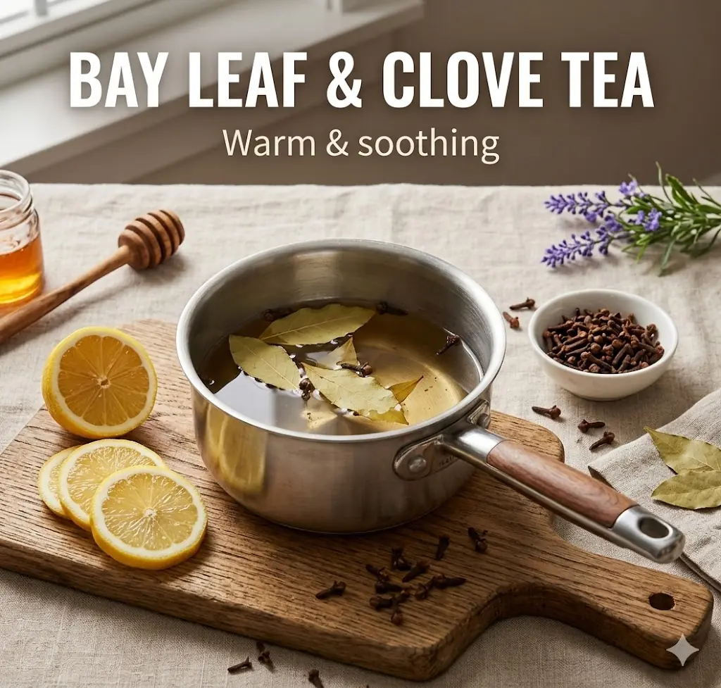 Experience the Gentle Wellness Benefits of Bay Leaf and Clove Tea