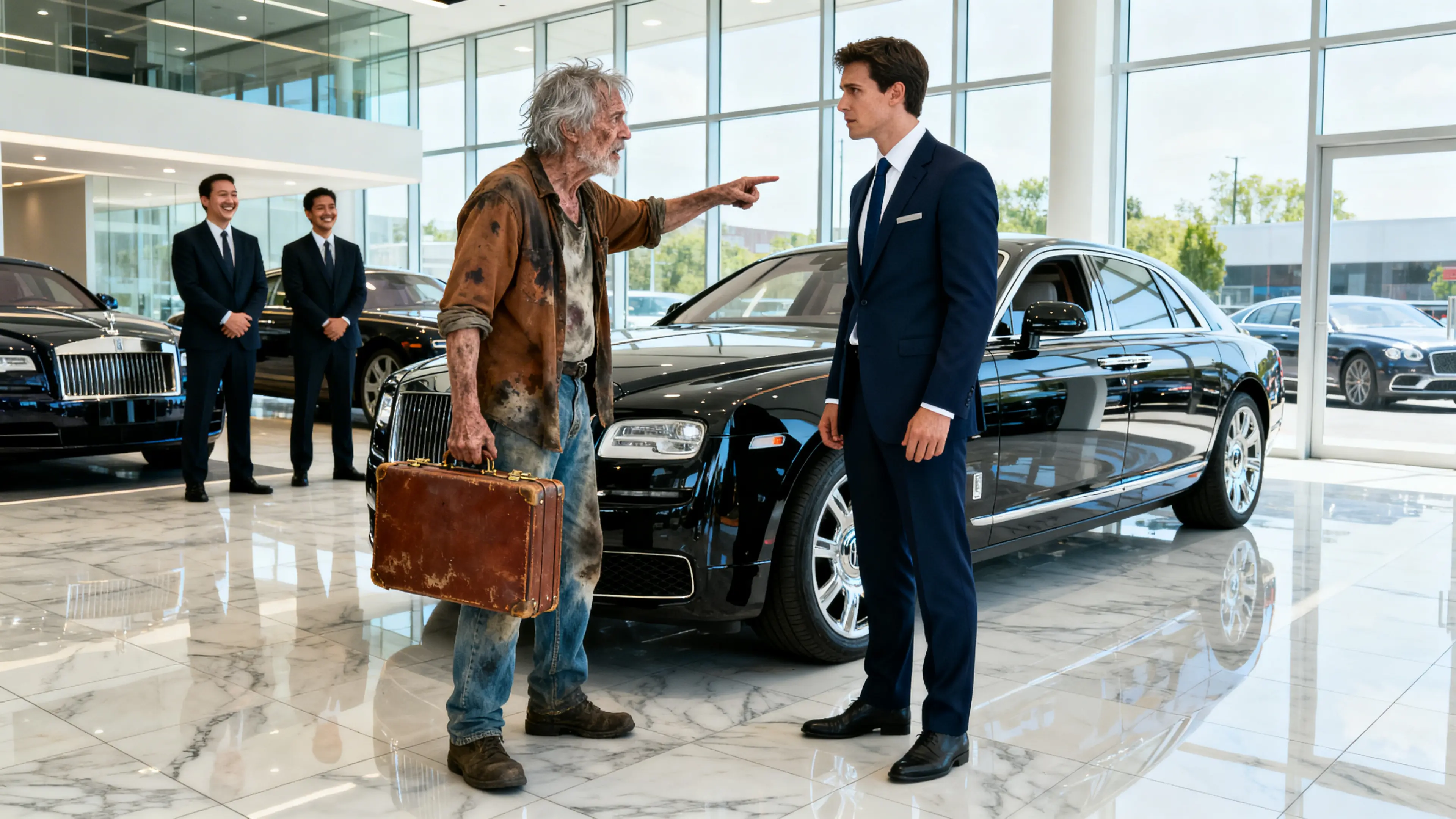 They Judged Him By His Clothes — Until The Suitcase Was Opened