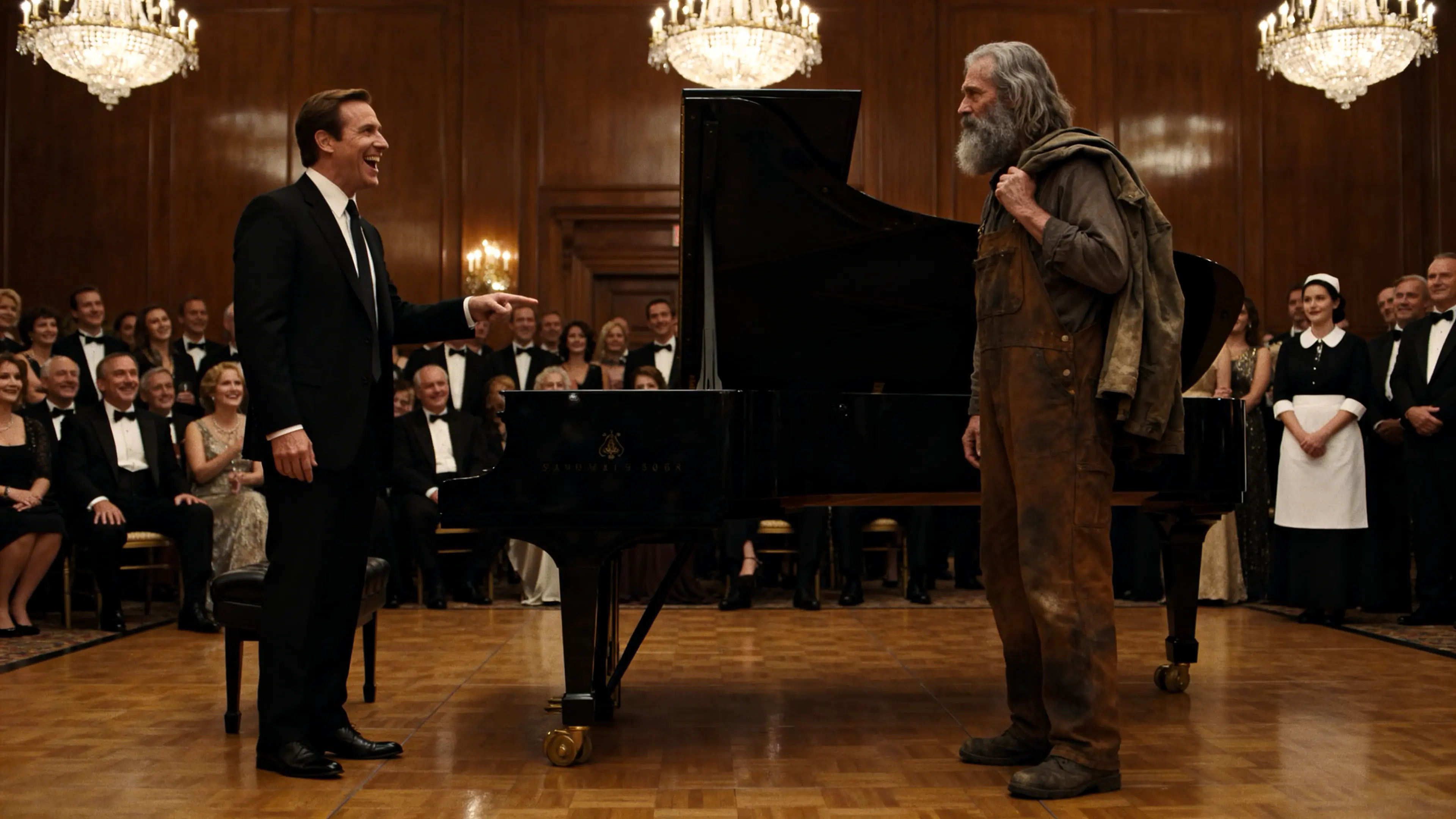 "Can I Play It For Food?" They Laughed At the Homeless Veteran — Not Knowing He Is Piano Legend