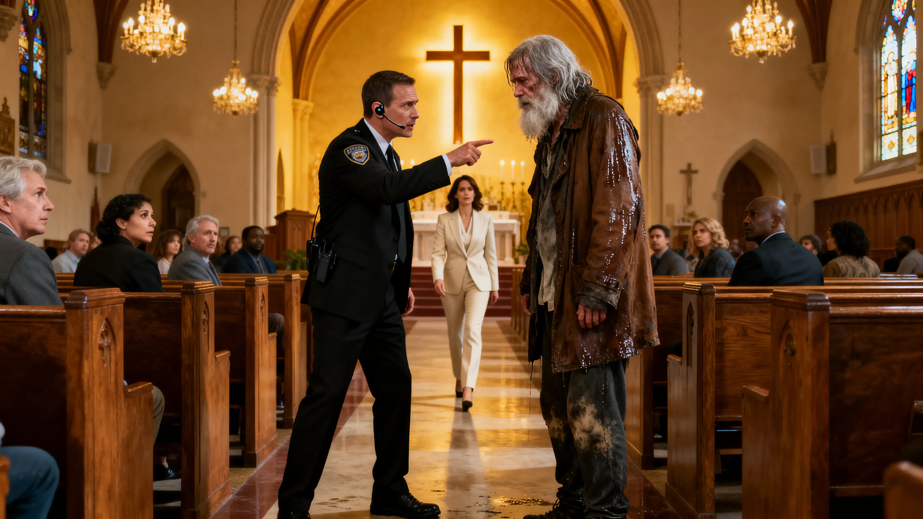 A Ragged Old Man Walked Into The Church - What Happened Next Brought Tears To Everyone's Eyes