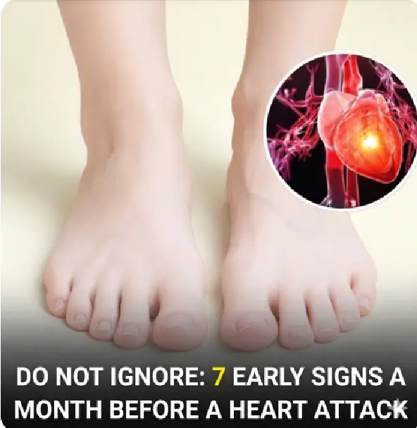 7 Warning Signs of a Heart Attack One Month Before It Happens: Do Not Ignore These