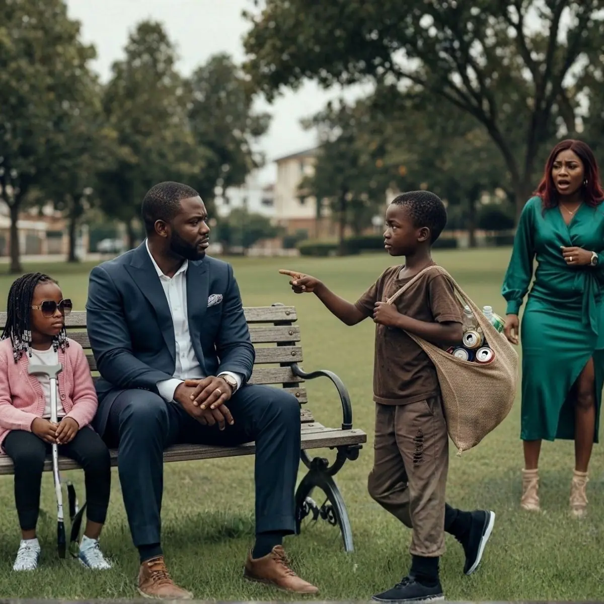 Your Child Is Not Blind, It’s Your Wife Who Puts Something in Her Food… the Boy Told the Millionaire