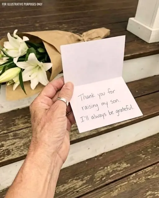 Every Sunday, a Woman Left Flowers on My Porch with a Note That Said, 'Thank You for Raising My Son' – but I Only Have One Son, So I Confronted Her