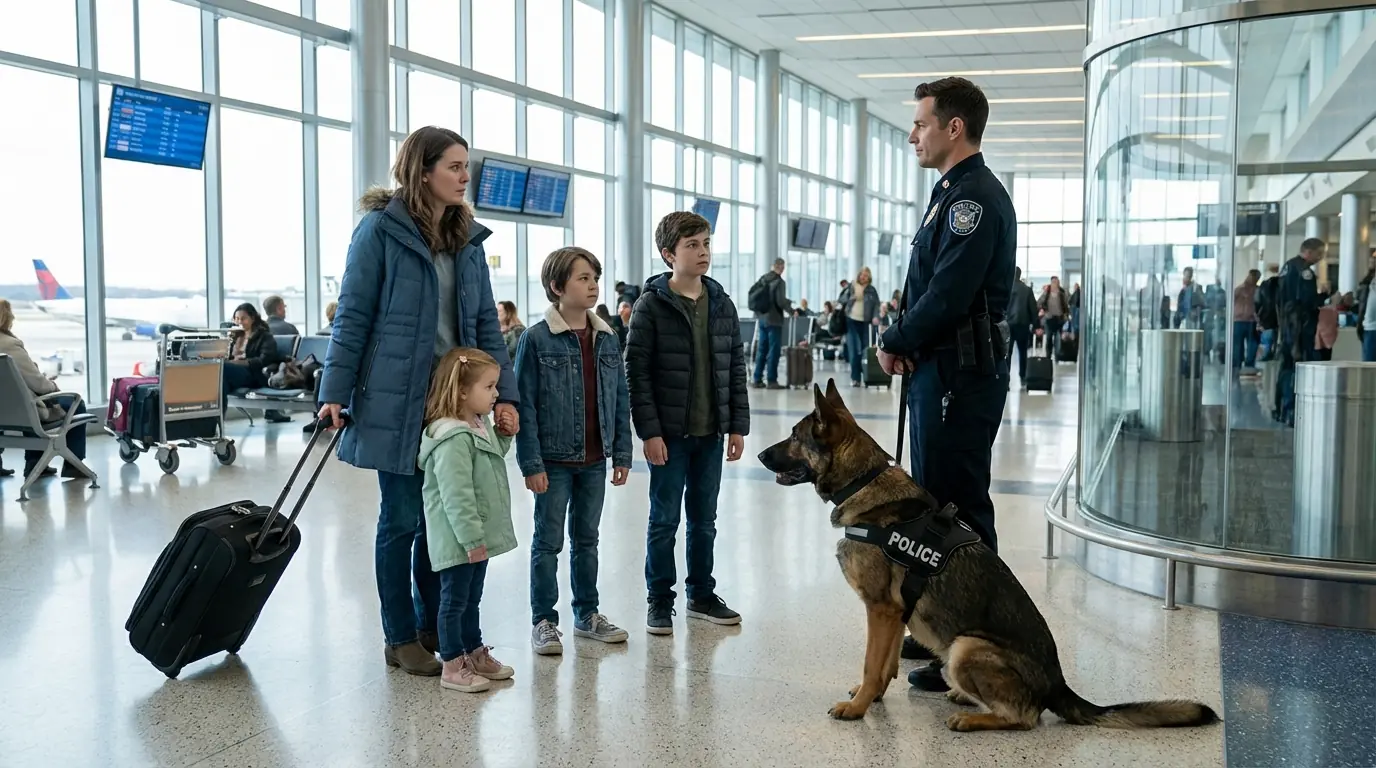 Girl’s Gave Silent Signal to Police Dog — What This Dog Did Next Shocked Everyone!