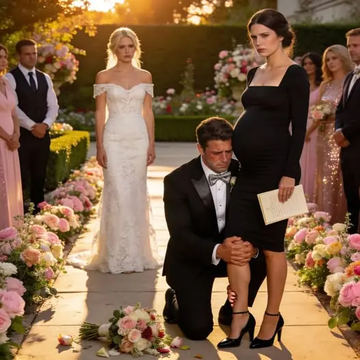 He said he needed money to help a friend get married. I said yes. Nine months pregnant, I stayed home—until my father called: ‘Your husband isn’t attending the wedding. He’s the one getting married.’ So I walked into the ceremony in black.
