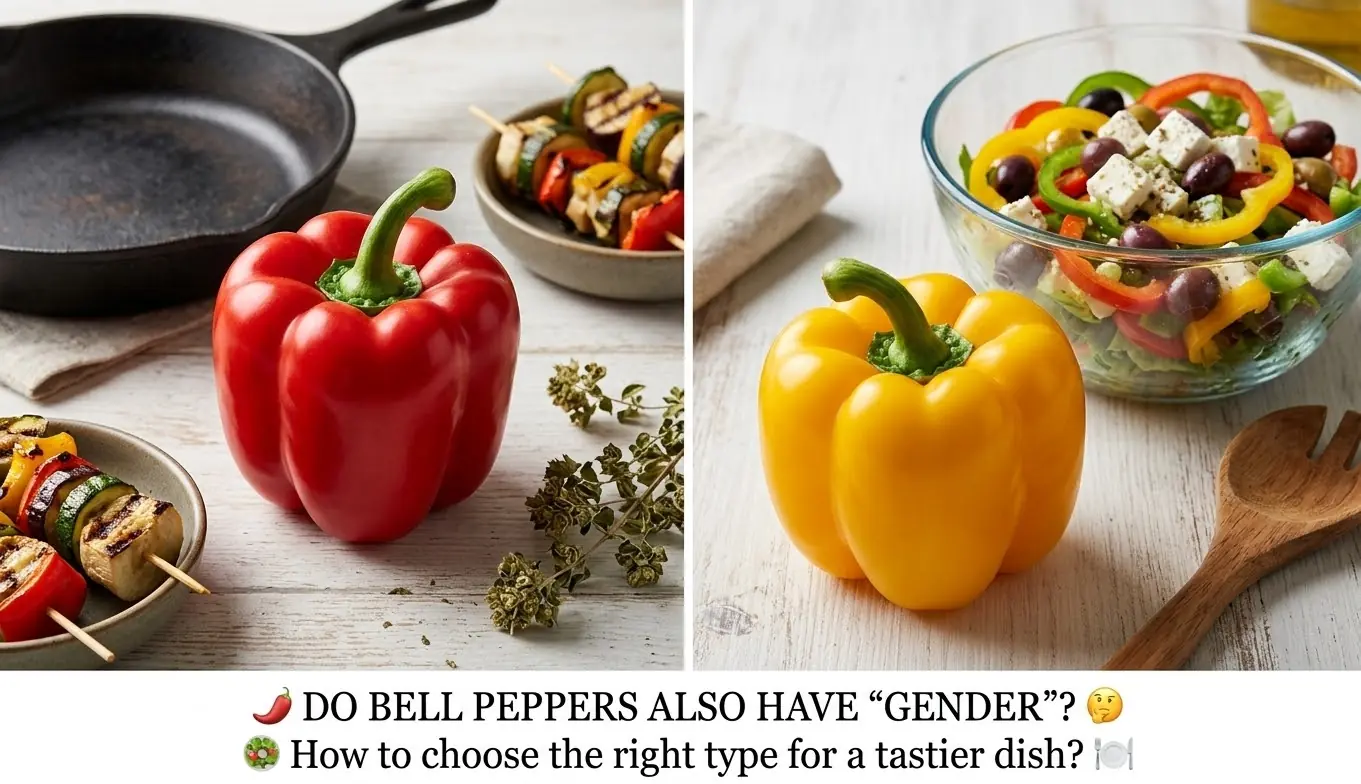 The Bell Pepper Gender Myth: How to Actually Choose the Best Pepper