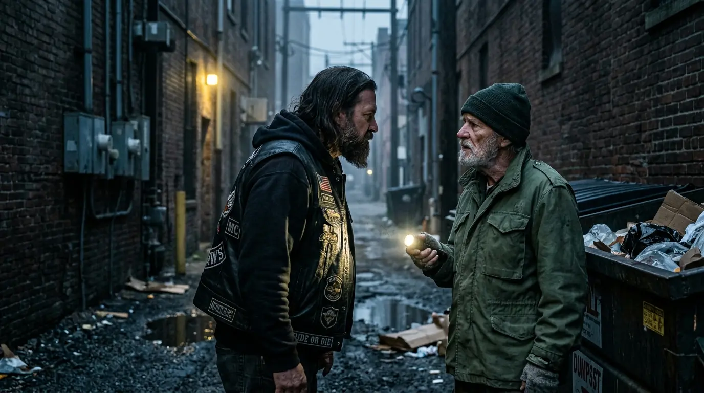 A Homeless Veteran Was Living Under a Bridge — Until Bikers Stepped In and Changed Everything