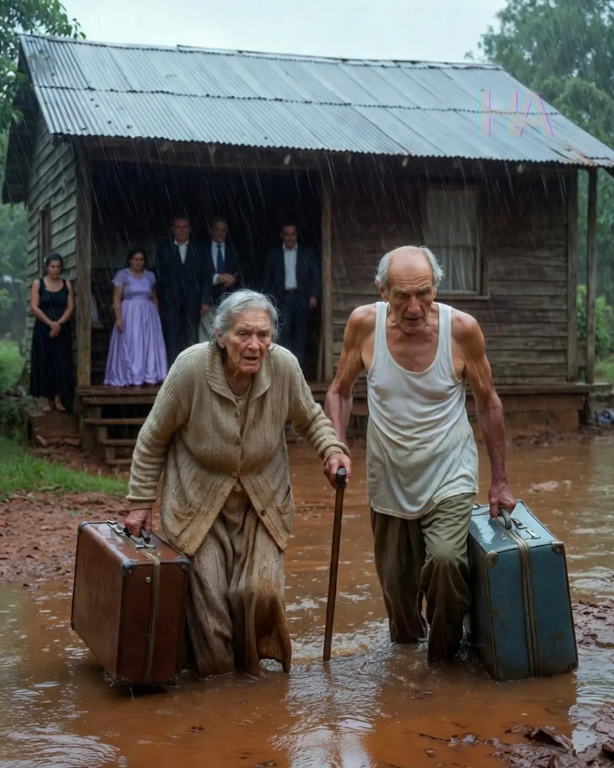 THEY THREW YOU OUT INTO THE RAIN… NEVER KNOWING THE OLD MAN THEY HUMILIATED HELD A SECRET THAT WOULD DESTROY EVERYTHING THEY STOLE