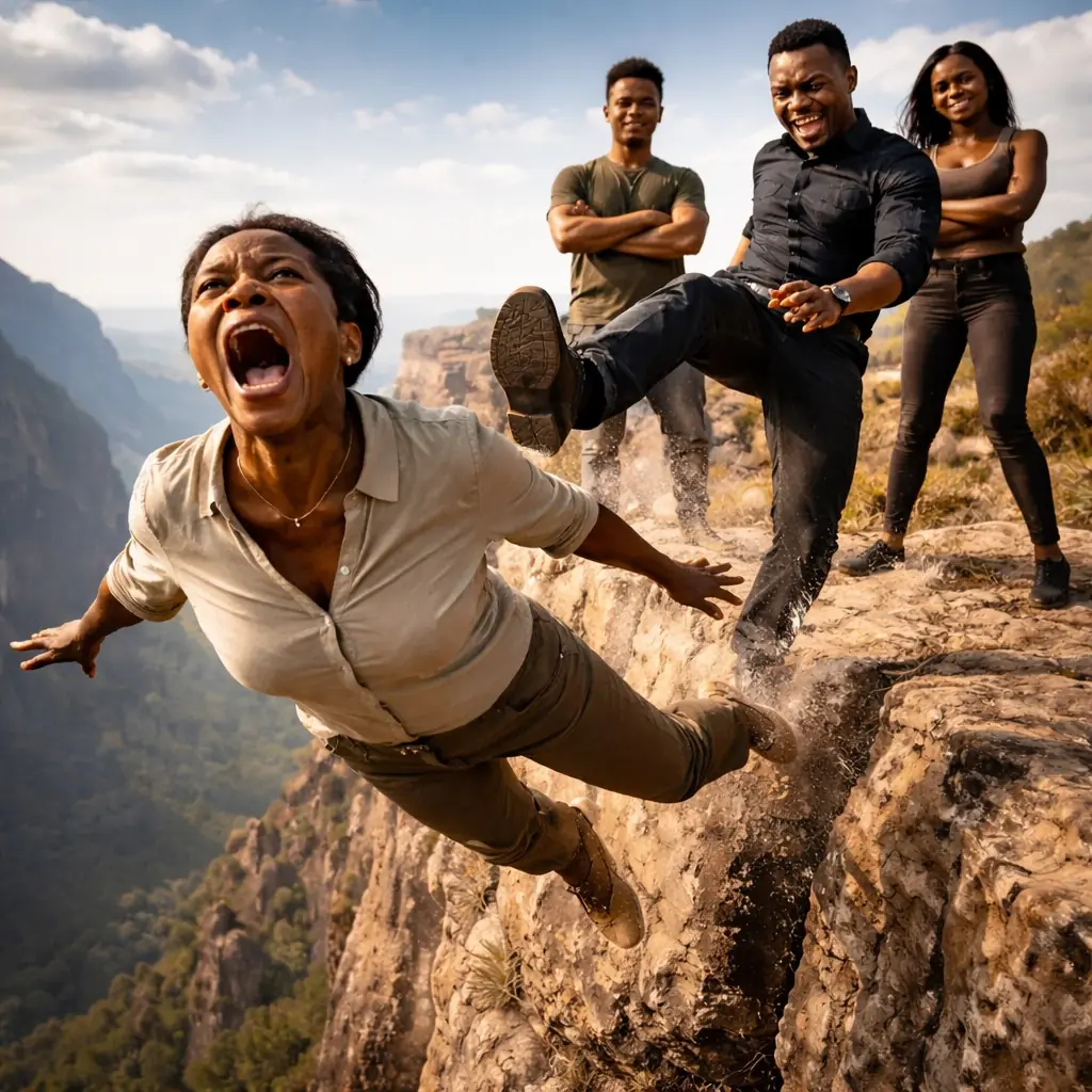 They Pushed The Billionaire Mother Off A Cliff For Inheritance—One Year Later, She Returned And