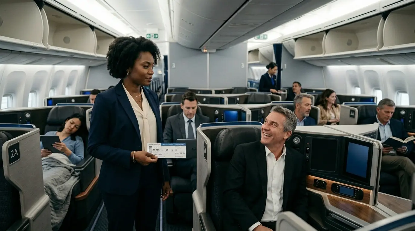 He Ordered a Black Woman Out of First Class—Then Realized She Signed His Paycheck