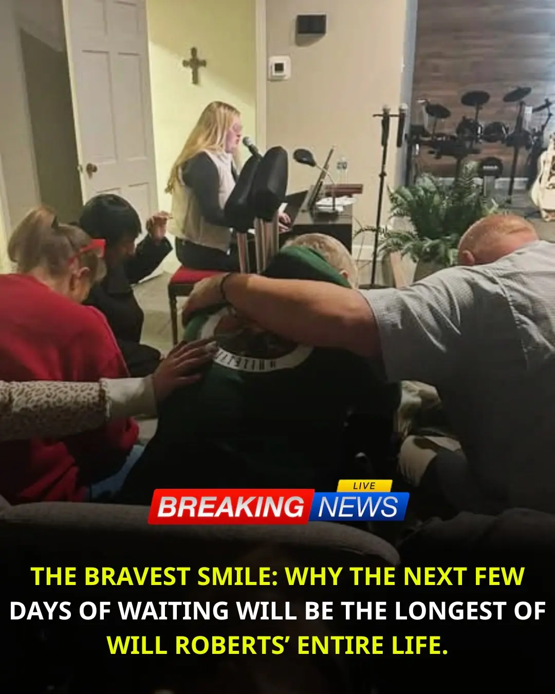 THE BRAVEST SMILE: WHY THE NEXT FEW DAYS OF WAITING WILL BE THE LONGEST OF WILL ROBERTS’ ENTIRE LIFE.