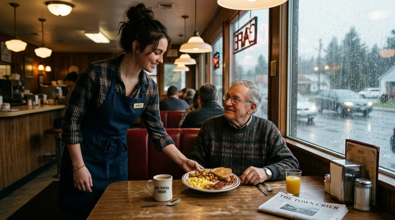 The Waitress Thought She Was Just a Customer — Until Lawyers Revealed the Truth