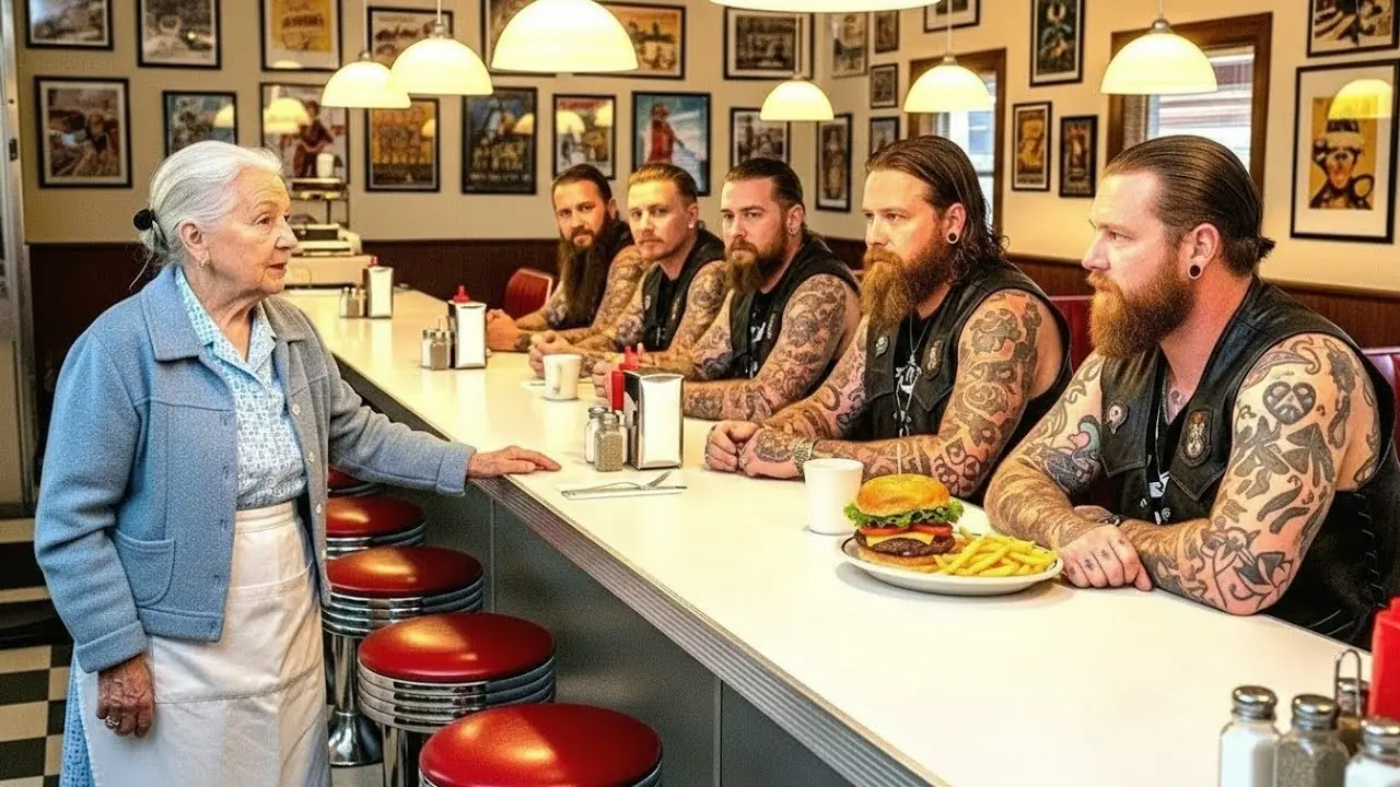 An old woman Says To The Hells Angels: “Hello Sir, My daughter Has a Tattoo Just Like Yours” — what?