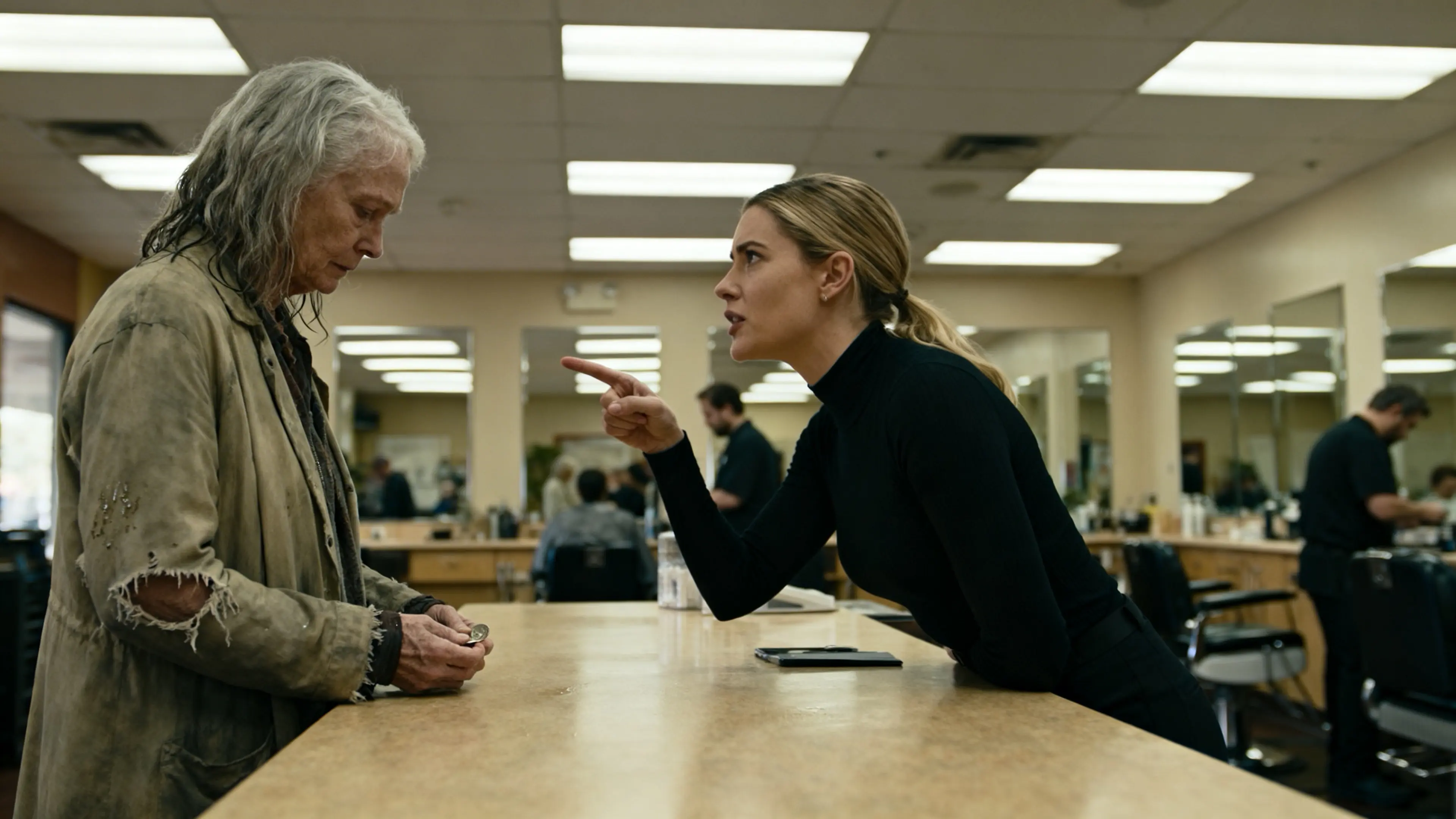 An Elderly Woman Was Refused A Haircut – A Simple Act Of Kindness Revealed The Truth.