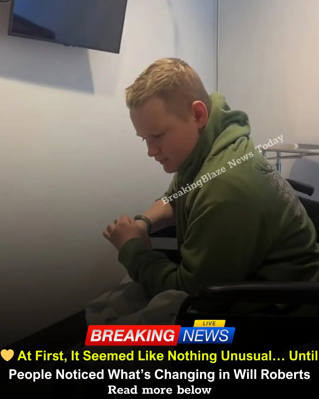 🚨 BREAKING: “JUST SITTING STILL”… BUT FOR WILL ROBERTS, THINGS MAY NOT BE AS SIMPLE AS THEY SEEM