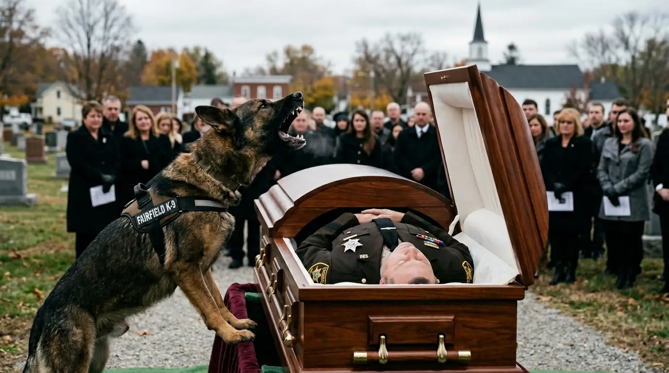 The Dog Kept Barking At The Police's Coffin - They Opened The Coffin, And Something Unexpected
