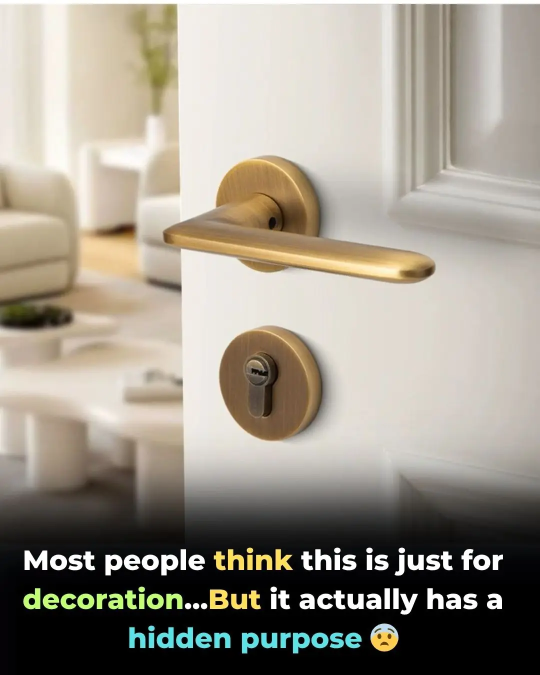 Why Are Doorknobs Made of Brass? The Hidden Purpose Most People Miss
