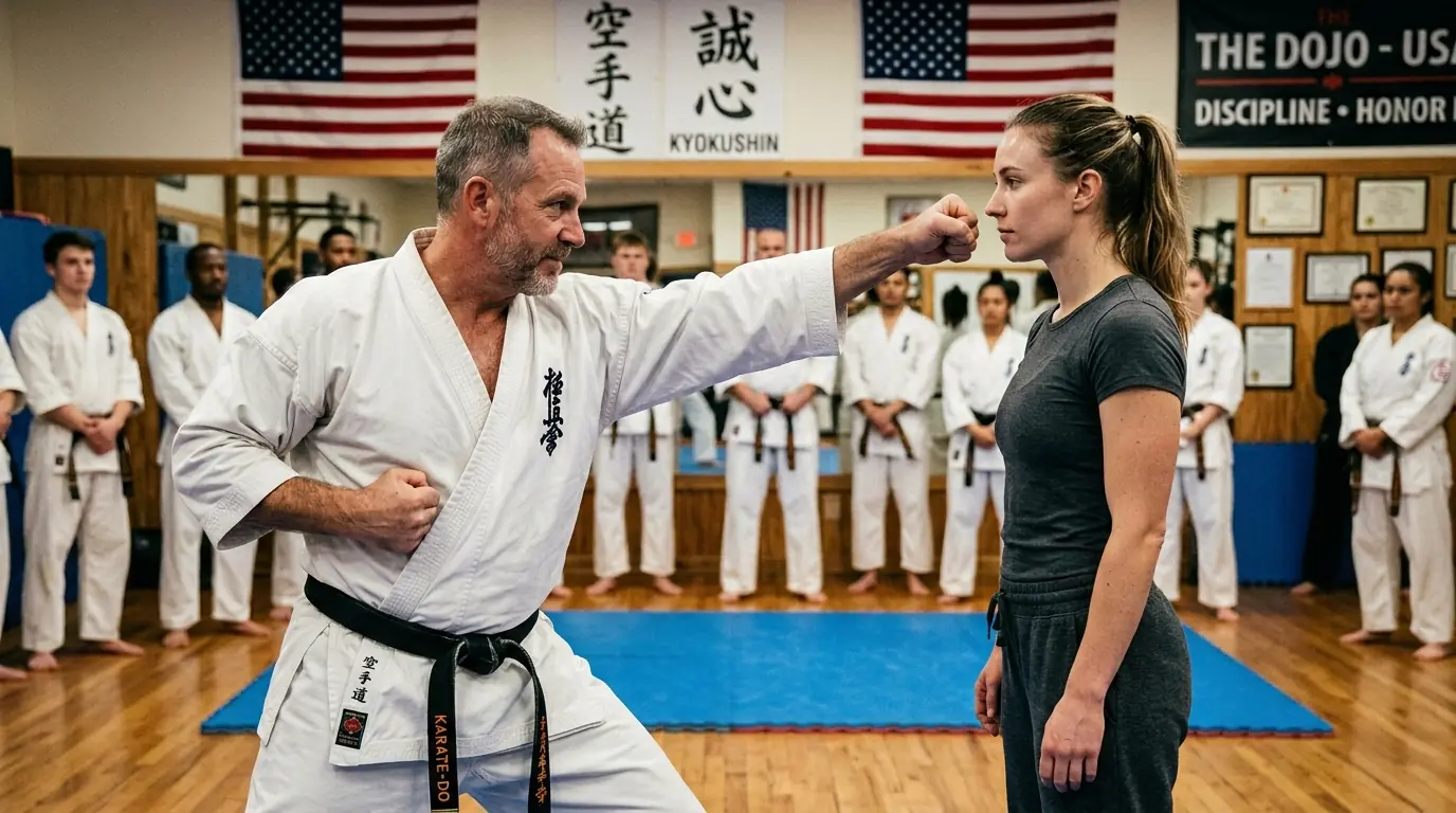 Black Belt Asked a Simple Woman to Fight as a Joke — What Happened Next Silenced the Whole Gym