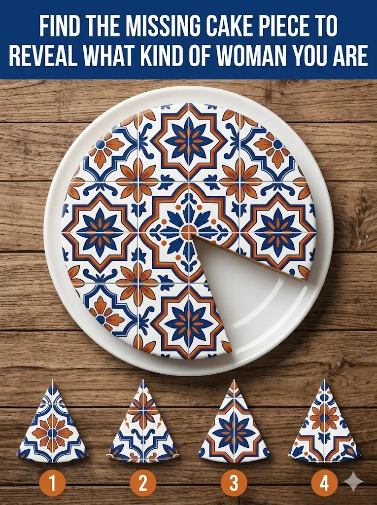 Find The Missing Cake Piece To Reveal What Kind Of Woman You Are