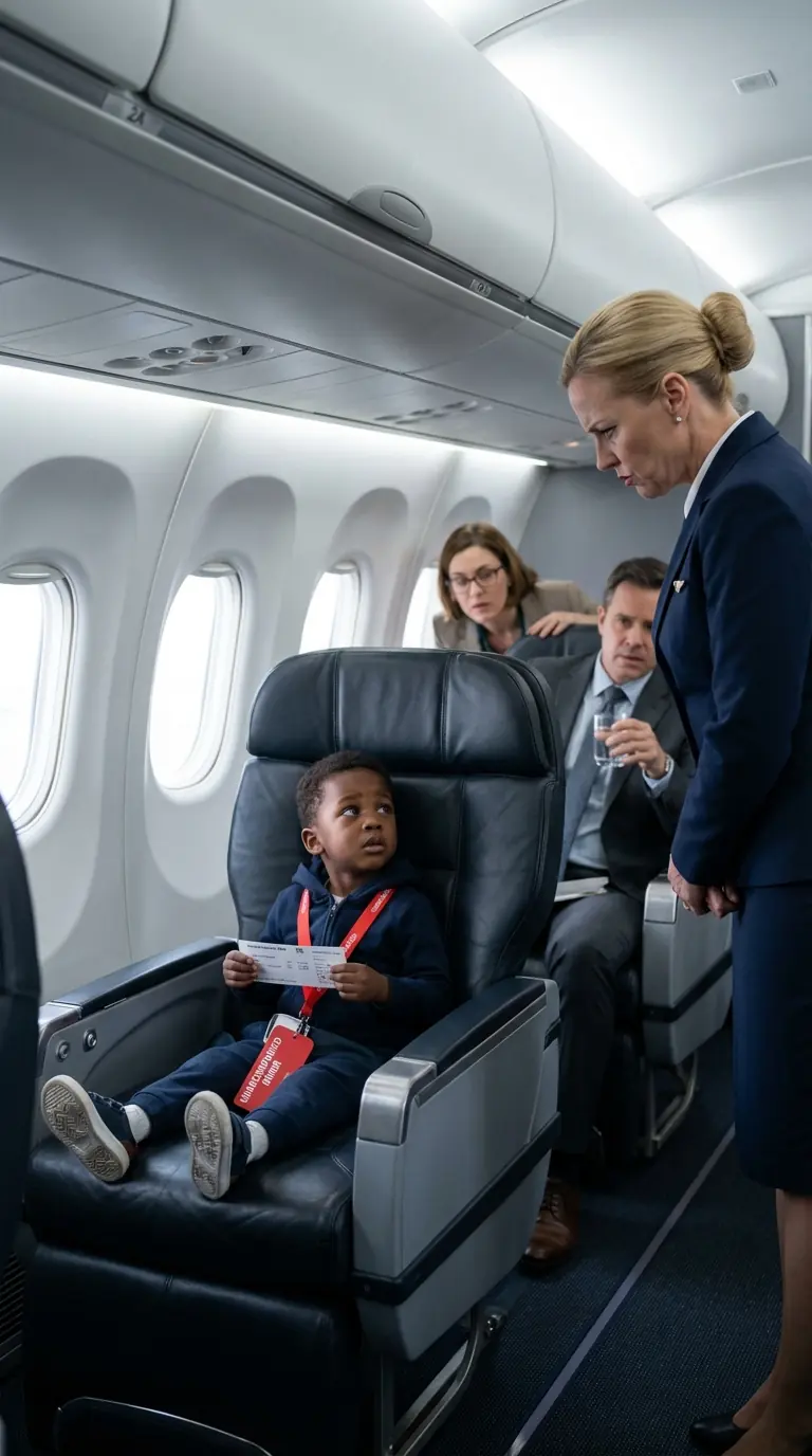 When a Flight Attendant Slapped a Quiet Four-Year-Old in First Class, She Didn’t Realize the Child Was the Airline CEO’s Son—Triggering an Emergency Landing, a Viral Scandal, and Reforms That Forced the Entire Airline to Confront Bias.