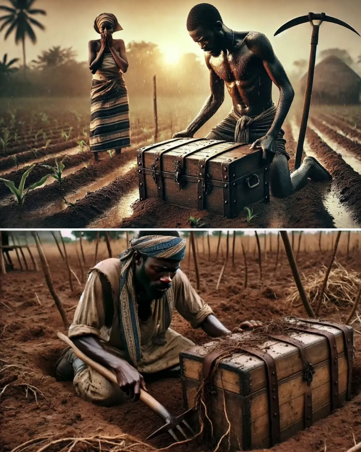 He Borrowed a Neighbor’s Hoe to Farm… and Dug Up Treasures That Changed His Life Forever