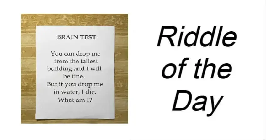 What Survives a Huge Fall but Dies in Water