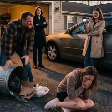 He Dragged Me by My Hair and Kicked Me into the Trash