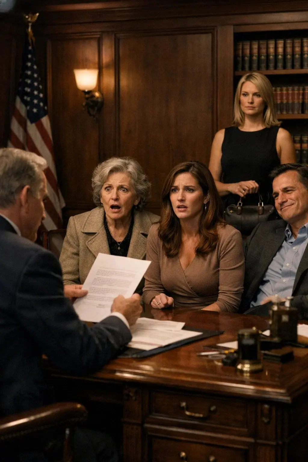 I stepped into the notary’s office expecting to see my ex-husband, his mistress, and his mother — but when the will was opened, the lawyer looked directly at me and spoke.