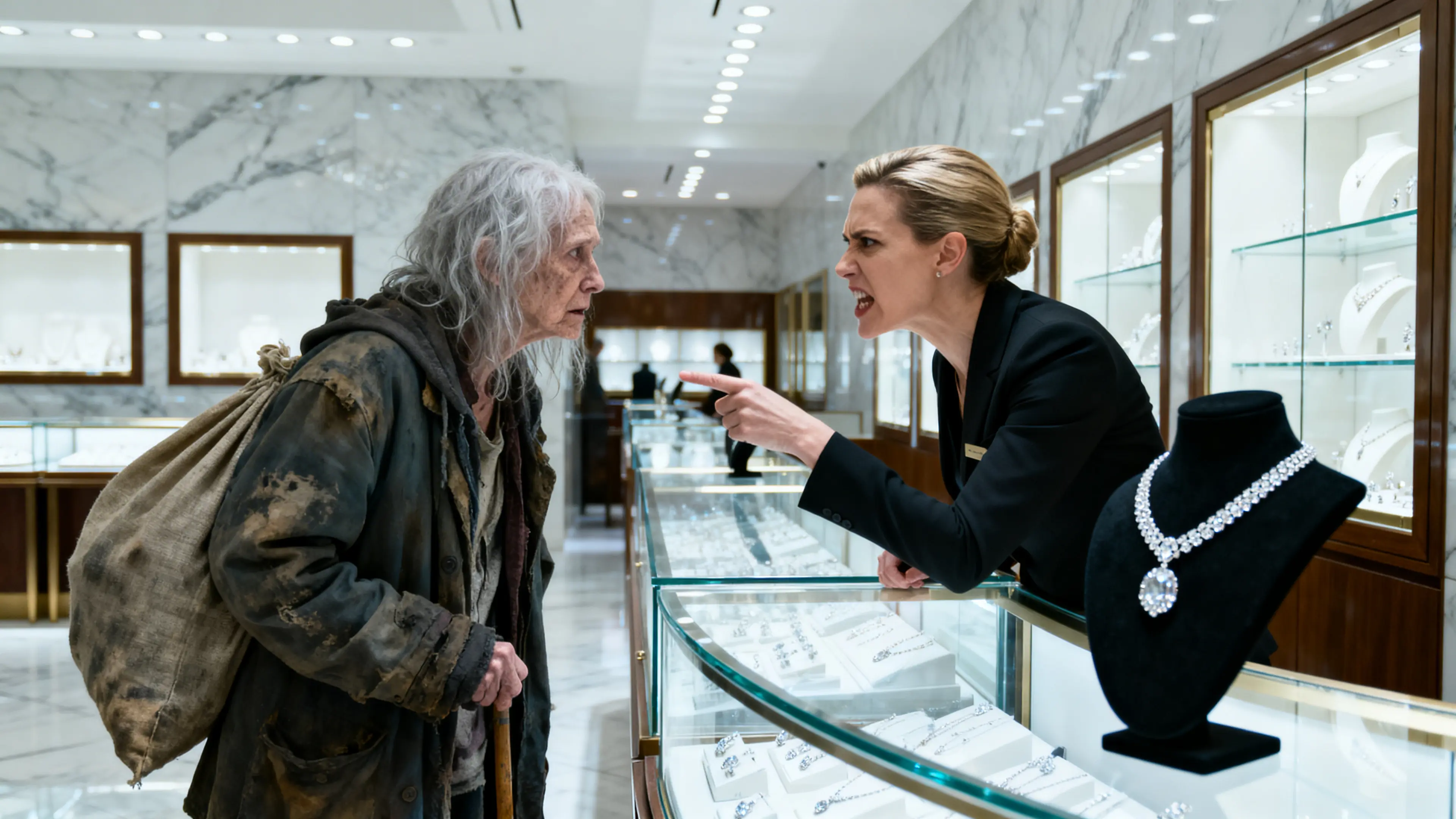 A “Homeless” Woman Walks In — And Exposes The Truly Worthless.