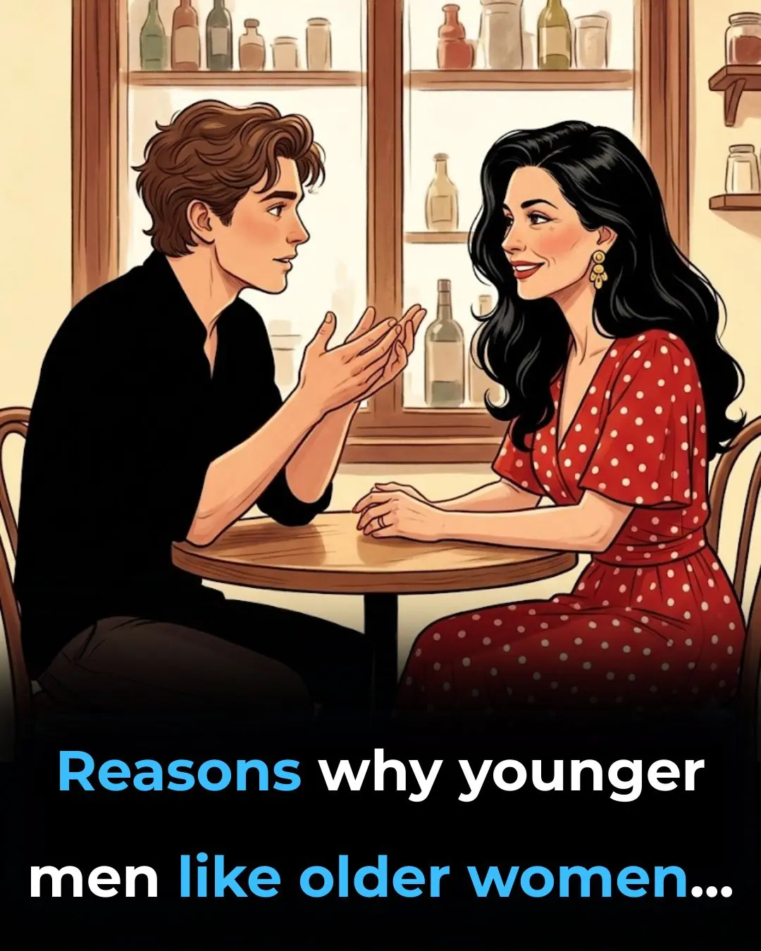 Reasons why younger men like older women..