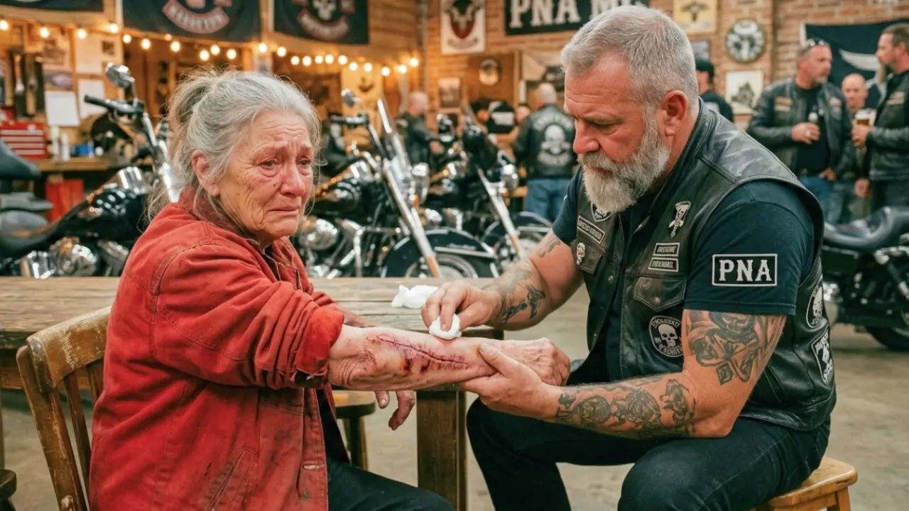 “My Caregiver Told Me to Stay Quiet, But I Won’t Anymore” — A Woman Asks Hells Angels Biker for Help
