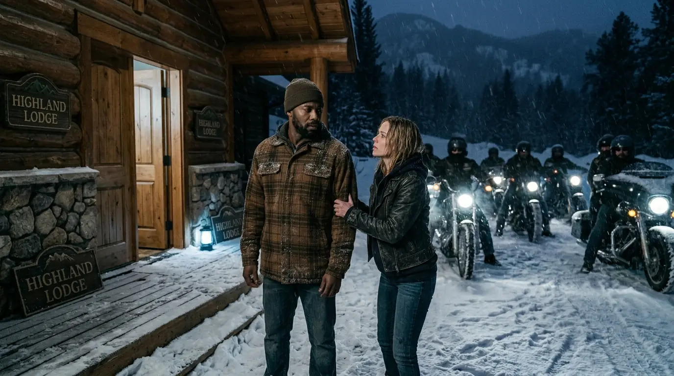 CEO Biker And Her 20 Women Bikers Asked “We Need Shelter, Please ” — What The Single Dad Did Changed His Life Forever