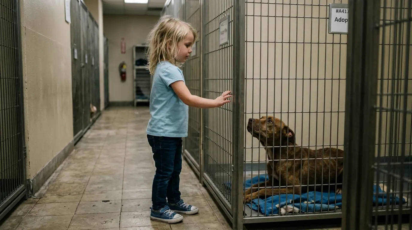 All Shelter Dogs Ignored Her — Until She Reached the Saddest One