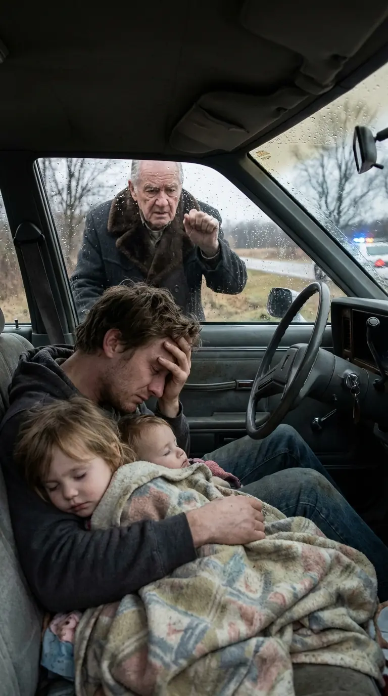 In the airport parking lot, I discovered my son asleep in his car with his tiny twins. When I asked about the $150,000 I had invested in his startup, he bowed his head and broke down in tears.