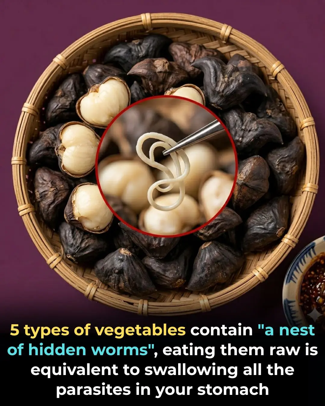 5 types of vegetables you need to pay attention to when eating them.