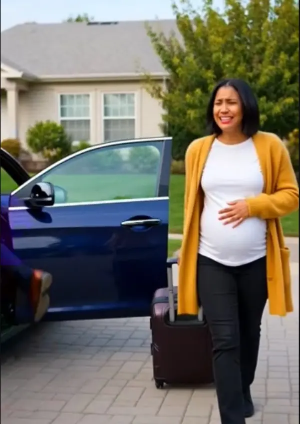 The husband threw his pregnant wife out into the street with her suitcases, not even suspecting the horror that would await him when he returned home.