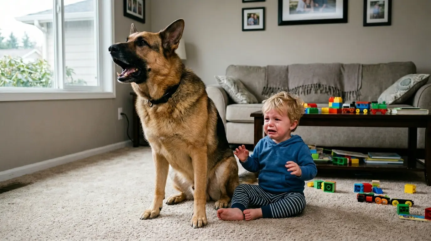 They Thought The German Shepherd Made Their Son Worse - Then What The Dog Did Was Shocked