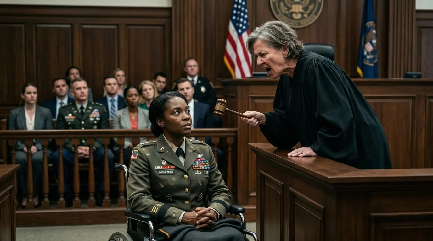 Judge Ordered Black Woman To Stand Up — Then She Revealed She Is Paralyzed War Hero