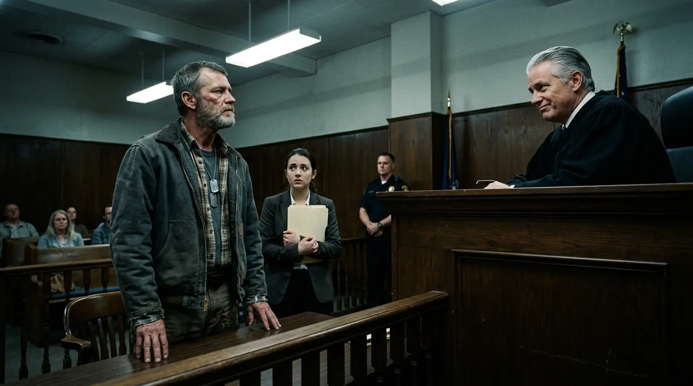 A Judge Ordered a Homeless Veteran to Remove His Dog Tags — What Happened Next Ended His Career